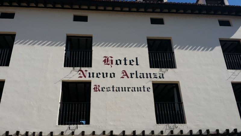 קובארוביאס Hotel Nuevo Arlanza מראה חיצוני תמונה
